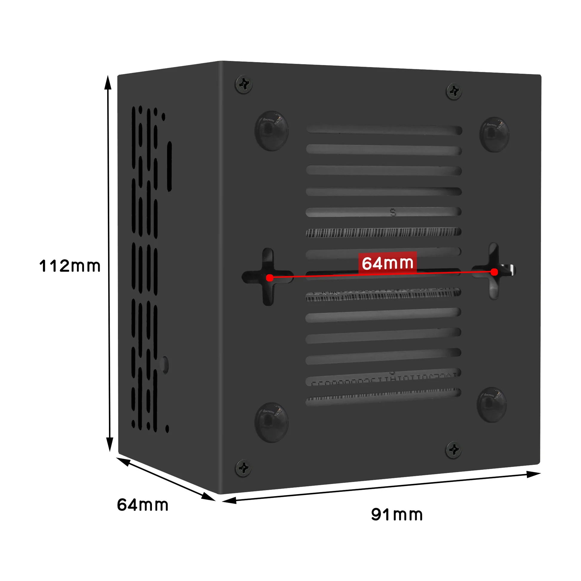 RPI-S206 Dimensions and Size