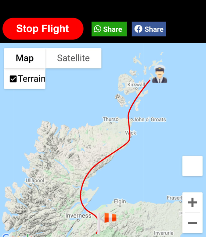 Live Flight Tracking Map