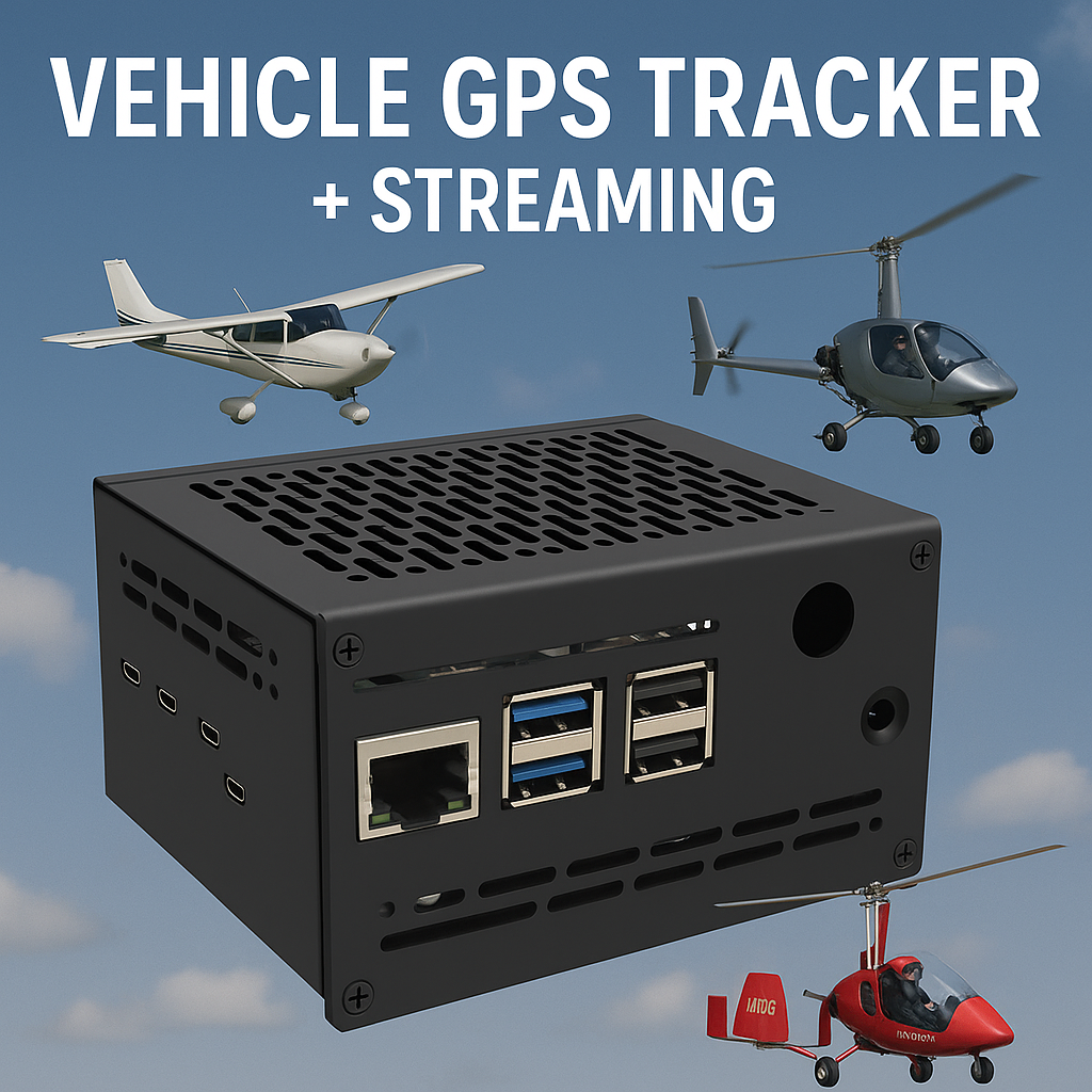 Vehicle GPS Tracker + Streaming